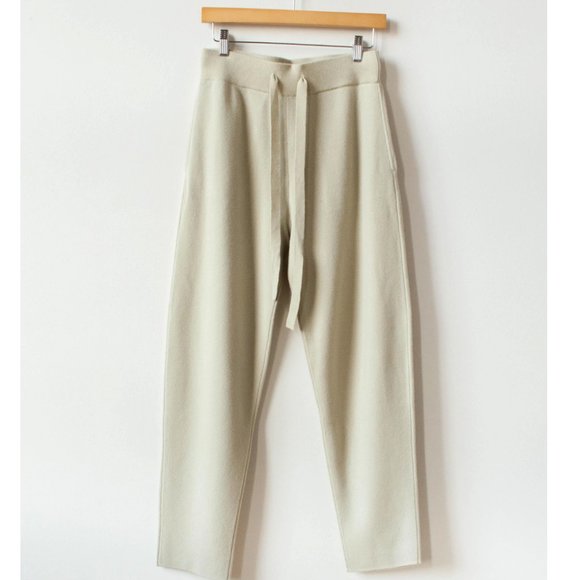 STUDIO NICHOLSON Hable Merino Cashmere Rounded Pant - Melon size XS - Picture 2 of 8
